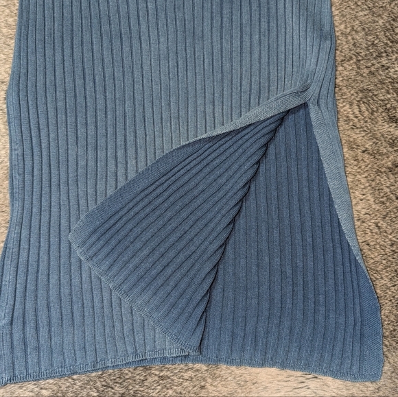 Daily Practice Knit Morris Sweater Midi Dress Blue Women's Medium - Picture 10 of 12